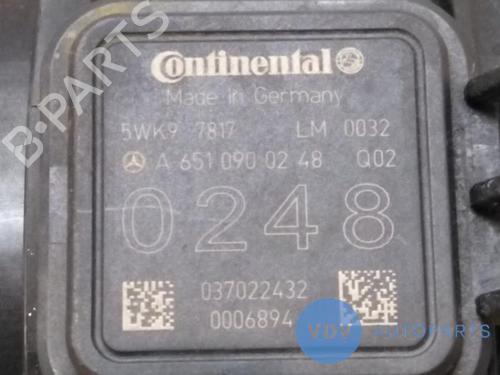 Mass air flow sensor MERCEDES-BENZ C-CLASS (W204) C 200 CDI (204.001) | BP25942970M95 