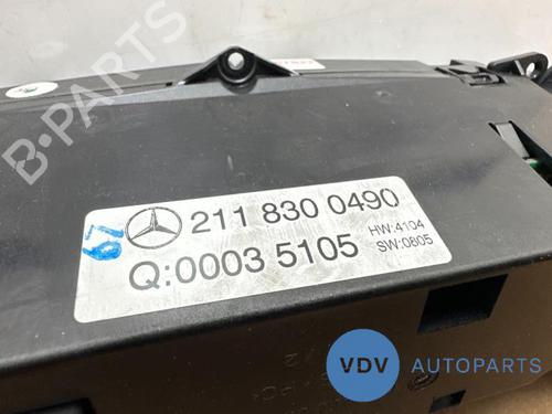 AC-Styringsenhed/Manøvreenhed MERCEDES-BENZ E-CLASS (W211) E 200 CDI (211.004) | BP25948794I5 