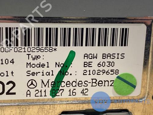 Elektronisk modul MERCEDES-BENZ E-CLASS (W211) E 220 CDI (211.006) | BP25958834M83 