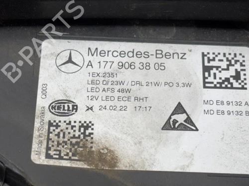 Right headlight MERCEDES-BENZ A-CLASS (W177) A 250 e (177.086) | BP38825598C29 - Image 4