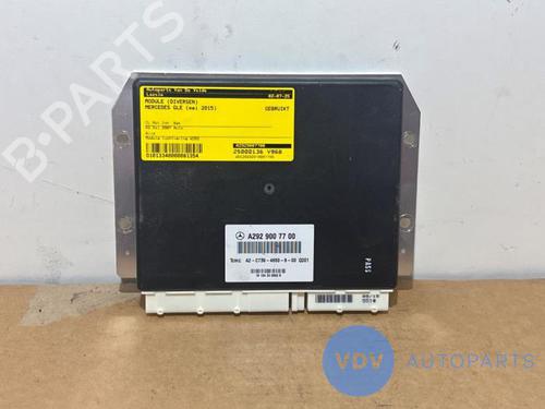 Used Control unit MERCEDES-BENZ GLE Coupe (C292) 350 d 4-matic (292.323, 292.324) (258 hp) 27387367