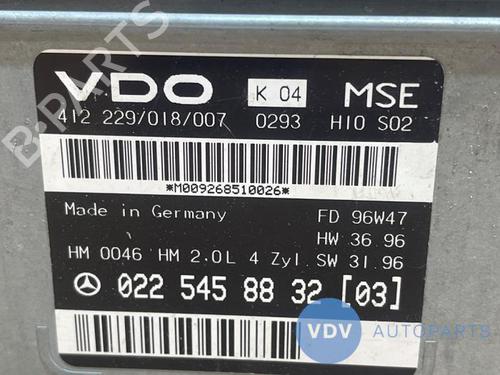 Engine control unit (ECU) MERCEDES-BENZ E-CLASS (W210) E 200 (210.035) | BP25973243M57 