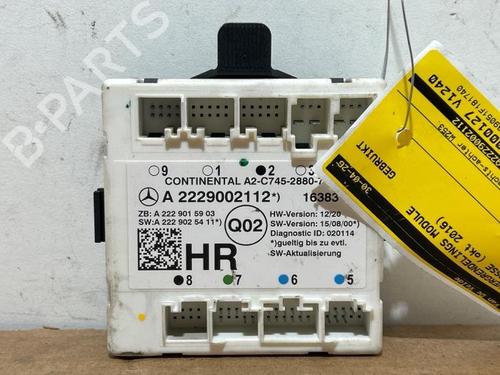 Used Electronic module Electronic module MERCEDES-BENZ GLC (X253) 220 d 4-matic (253.905, 253.903) (170 hp) 40483180 40483180