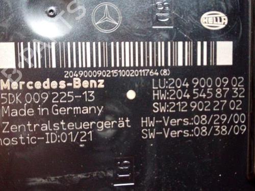 Electronic module MERCEDES-BENZ C-CLASS (W204) C 200 CDI (204.001) | BP38854213M83 - Image 3
