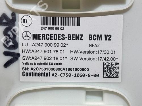 Electronic module MERCEDES-BENZ A-CLASS (W177) A 200 (177.087) | BP38826458M83 - Image 6