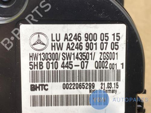 Climate control MERCEDES-BENZ A-CLASS (W176) A 180 (176.042) | BP25957030I5 