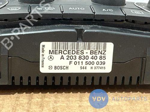 Climate control MERCEDES-BENZ C-CLASS (W203) C 200 CDI (203.007) | BP25948606I5 