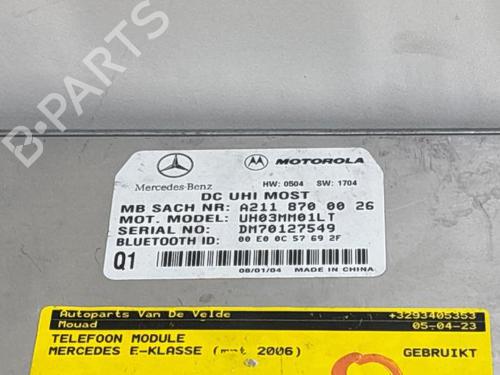 Electronic module MERCEDES-BENZ E-CLASS (W211) E 200 CDI (211.004) | BP38851729M83 - Image 4