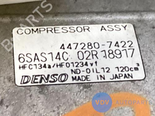 AC compressor MERCEDES-BENZ A-CLASS (W176) A 200 CDI (176.001) | BP25952375M34 
