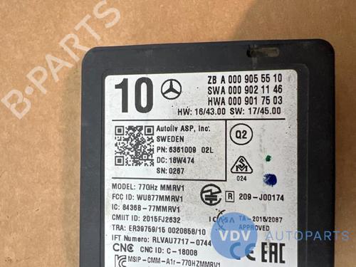 Electronic module MERCEDES-BENZ C-CLASS (W205) C 180 (205.040) | BP25969281M83 