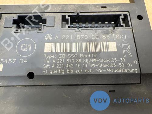 Electronic module MERCEDES-BENZ S-CLASS (W221, V221) S 320 CDI 4-matic (221.080, 221.180) | BP25968803M83 