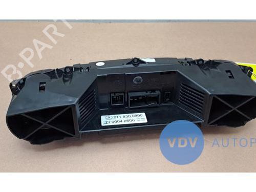Climate control MERCEDES-BENZ E-CLASS (W211) E 220 CDI (211.006) | BP25963887I5 