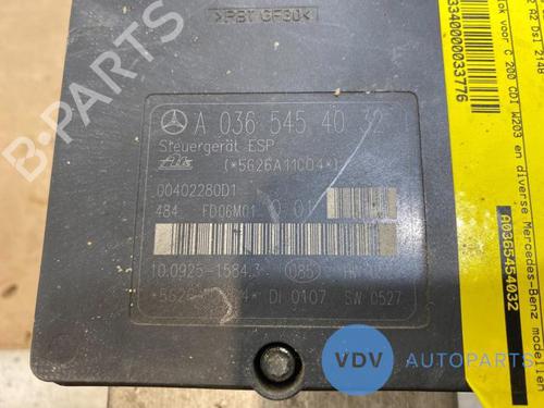 Electronic module MERCEDES-BENZ C-CLASS (W203) C 200 CDI (203.007) | BP25951251M83 