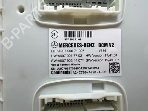 Electronic module MERCEDES-BENZ SPRINTER 3,5-t Van (B907, B910) 317 CDI RWD (907.631, 907.633, 907.635, 907.637) | BP38823745M83 - Image 2