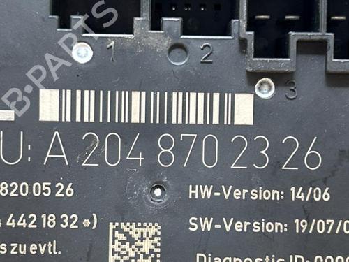 Electronic module MERCEDES-BENZ C-CLASS (W204) C 180 Kompressor (204.046) | BP38820785M83 - Image 3
