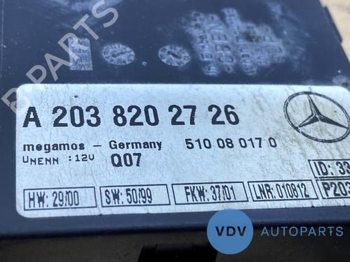Elektronisk modul MERCEDES-BENZ C-CLASS (W203) C 200 Kompressor (203.042) | BP25956946M83 