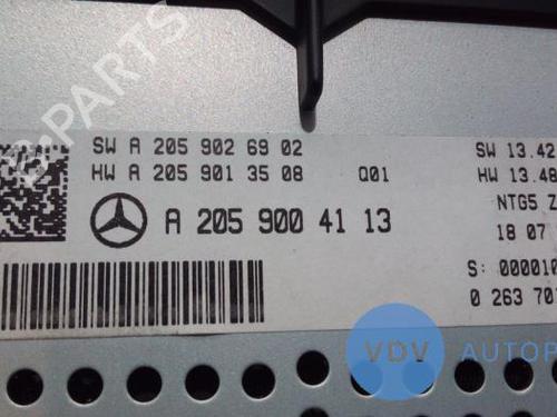 Electronic module MERCEDES-BENZ C-CLASS (W205) C 180 d (205.000) | BP25945887M83 