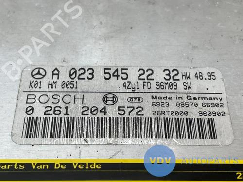 Engine control unit (ECU) MERCEDES-BENZ M-CLASS (W163) ML 320 (163.154) | BP25974958M57 