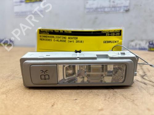 Used Interior roof light Interior roof light MERCEDES-BENZ C-CLASS (W205) C 160 (205.044) (129 hp) 38843665 38843665