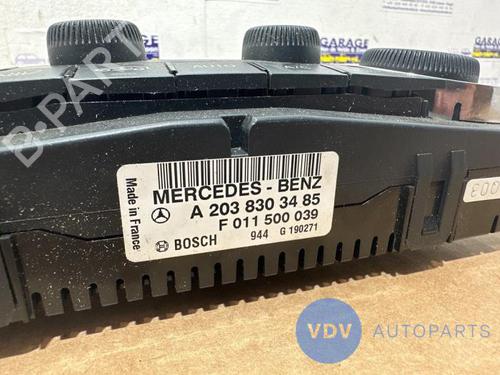 Climate control MERCEDES-BENZ C-CLASS (W203) C 200 CDI (203.007) | BP25948634I5 