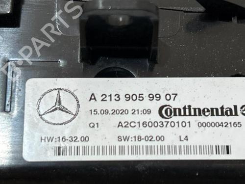 Climate control MERCEDES-BENZ E-CLASS (W213) E 300 de (213.016) | BP39064554I5 - Image 3