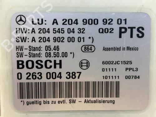 Control unit MERCEDES-BENZ C-CLASS (W204) C 200 CDI (204.001) | BP38842378M11 - Image 4