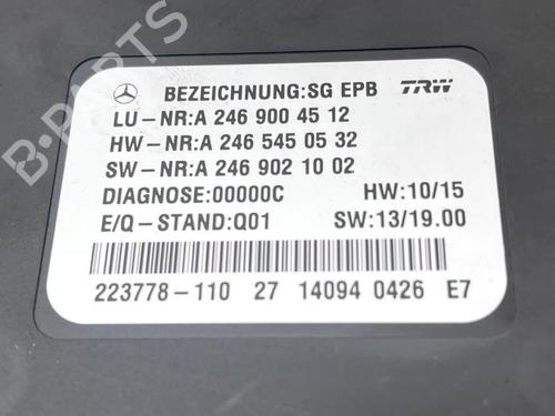 Electronic module MERCEDES-BENZ A-CLASS (W176) A 180 CDI / d (176.012) | BP38823990M83 - Image 3