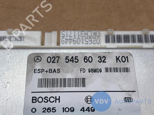 Electronic module MERCEDES-BENZ A-CLASS (W168) A 140 (168.031, 168.131) | BP27622398M83 