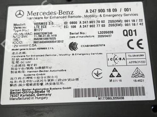 Electronic module MERCEDES-BENZ A-CLASS (W177) A 250 e (177.086) | BP38829218M83 - Image 3