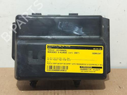 Used Electronic module Electronic module MERCEDES-BENZ S-CLASS (W126) 420 SE, SEL (126.034) (218 hp) 39698110 39698110