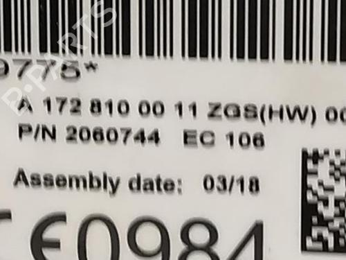 Electronic module MERCEDES-BENZ A-CLASS (W176) A 180 (176.042) | BP39151877M83 - Image 3
