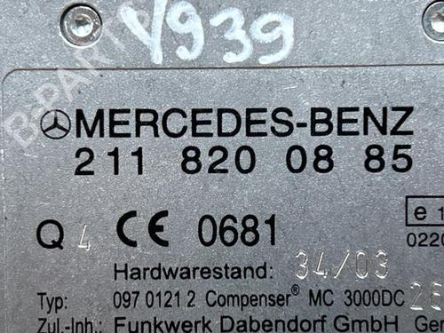 Electronic module MERCEDES-BENZ E-CLASS (W211) E 200 CDI (211.007) | BP38819218M83 - Image 3
