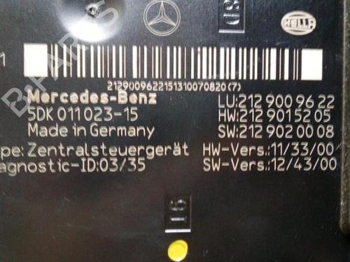 Electronic module MERCEDES-BENZ E-CLASS (W212) E 250 CDI / BlueTEC (212.003, 212.004) | BP38855331M83 - Image 3