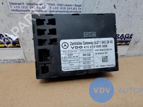 Used Electronic module MERCEDES-BENZ E-CLASS (W211) E 200 CDI (211.004) (122 hp) 25955035