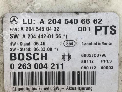 Control unit MERCEDES-BENZ C-CLASS (W204) C 200 CDI (204.001) | BP38854426M11 - Image 3