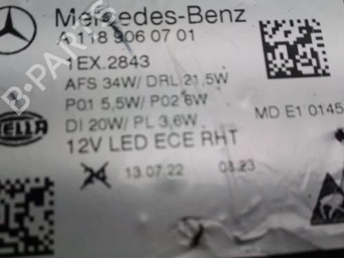Left headlight MERCEDES-BENZ CLA (C118) CLA 250 e (118.386) | BP38854785C28 - Image 3