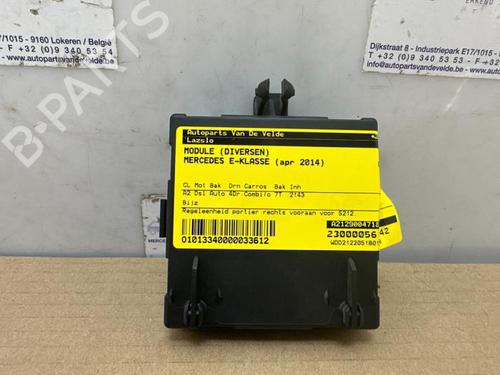 Electronic module MERCEDES-BENZ E-CLASS T-Model (S212) E 200 CDI / BlueTEC (212.205, 212.206) | BP38848540M83 - Image 4