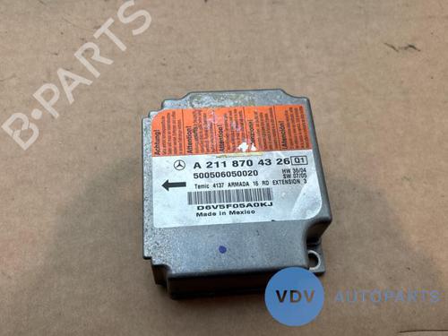 ECU airbags MERCEDES-BENZ E-CLASS (W211) E 220 CDI (211.006) | BP29568056M53 