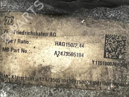 Rear differential MERCEDES-BENZ GLA (H247) GLA 220 Mild-Hybrid 4-matic (247.745) | BP39495180M24 - Image 3