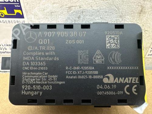 Electronic module MERCEDES-BENZ VIANO (W639) CDI 2.2 (639.811, 639.813, 639.815, 639.711, 639.713) | BP38848709M83 - Image 4