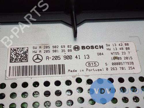 Electronic module MERCEDES-BENZ C-CLASS (W205) C 180 d (205.000) | BP25947548M83 