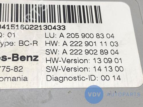 Electronic module MERCEDES-BENZ C-CLASS (W205) C 220 BlueTEC / d (205.002, 205.004) | BP25960211M83 