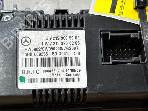 Climate control MERCEDES-BENZ E-CLASS (W212) E 350 BlueTEC 4-matic (212.094) | BP38850429I5 - Image 8