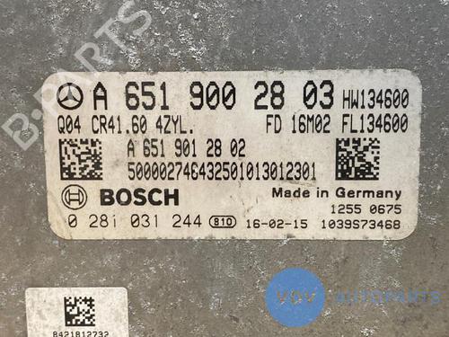 Control unit MERCEDES-BENZ VITO Van (W447) 114 CDI (447.601, 447.603, 447.605) | BP25954058M11 