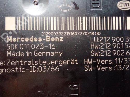 Electronic module MERCEDES-BENZ E-CLASS Coupe (C207) E 220 CDI / d (207.302, 207.301) | BP38855245M83 - Image 3
