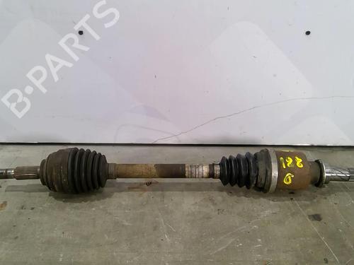 Used Left front driveshaft RENAULT CLIO III (BR0/1, CR0/1) 1.5 dCi (BR17, CR17) (86 hp) 25695634