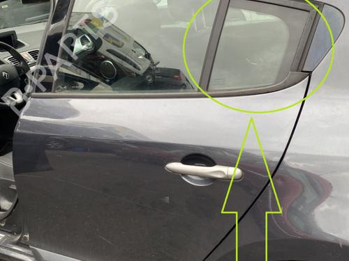 Używane Szyba drzwi tylnych lewych RENAULT MEGANE III Hatchback (BZ0/1_, B3_) 1.5 dCi (BZ09, BZ0D, BZ1W, BZ29, BZ14) (110 hp) 25691547