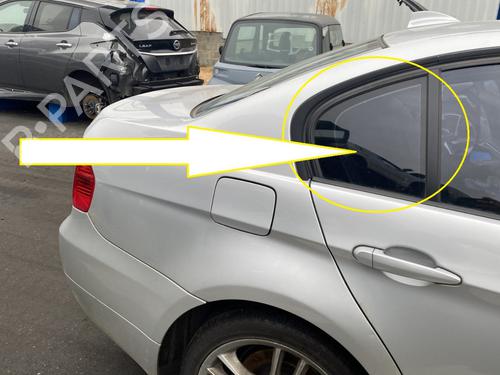Used Rear right door window BMW 3 (E90) 318 d (122 hp) 27634735