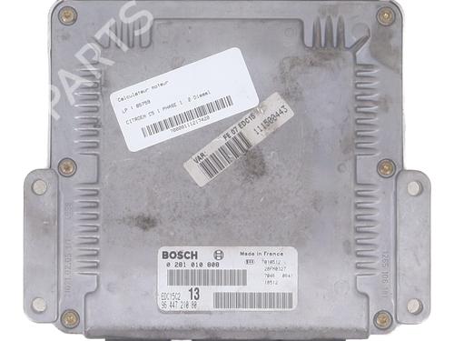 Used Engine control unit (ECU) CITROËN C5 I (DC_) 2.0 HDi (DCRHZB, DCRHZE) (109 hp) 28473417