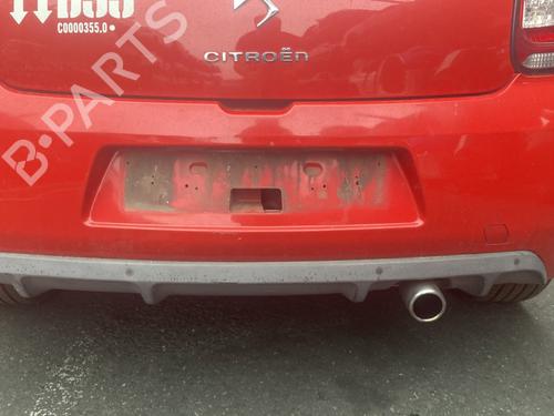 Rear bumper CITROËN DS3 (SA_) 1.6 VTi 120 | BP27320582C8